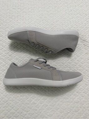 Whitin Gray Knit Barefoot Minimalist Lace Up Sneakers Shoe Women’s Size 42